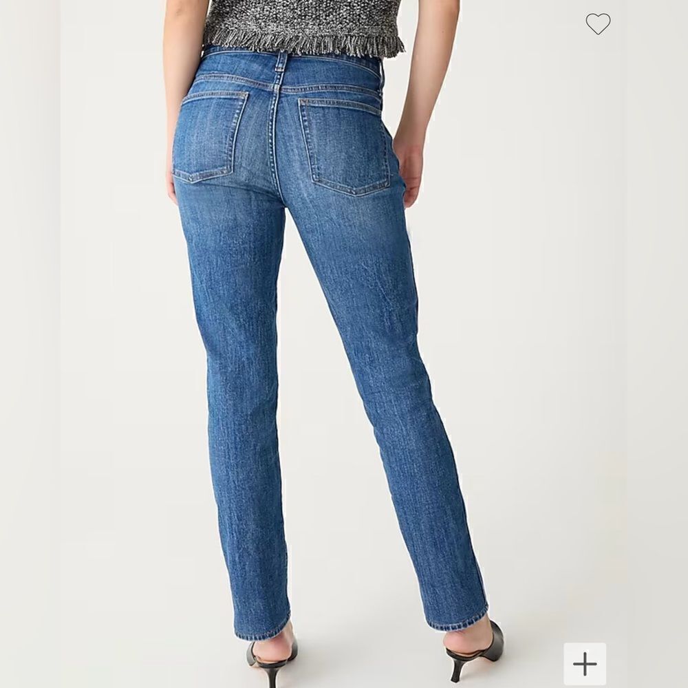 J.Crew 9" vintage slim-straight jean in Bensen wash